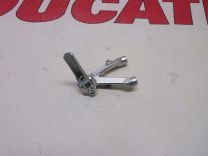Ducati right footrest hanger 899 1199 959 1299 with updated peg