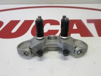 Ducati top yoke with risers steering head Monster 696 796 1100 34120681A