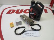 Ducati Multistrada 1200 1200S Service kit Timing belts 2010 - 2012 oil