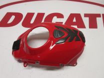Ducati fuel petrol tank cover fairing RED Multistrada 1200 S 48012963AA