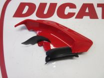 Ducati Panigale V4 V4S Left side upper fairing cowl extractor red 480P9931BA