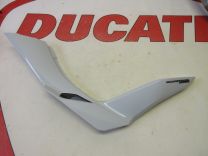 Ducati Right hand rear frame cover Multistrada 1200 S Touring white 48211222AB