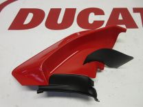 Ducati Panigale V4 V4S Right side upper fairing cowl extractor red 480P9941BA
