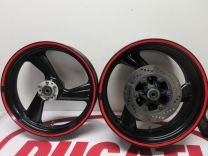 Ducati Brembo Front & Rear wheel 17×5.50 Supersport 900 888 SP5 Monster 900