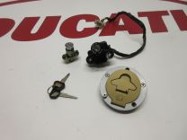 Ducati lock set / keys fuel cap ignition lock 888 59820101A