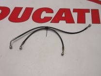 Ducati Front brake lines hoses pipes 848EVO 1098 1198 Superbike 61840741A