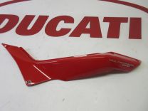 Ducati left frame seat cover Multistrada 1200 S 1200S RED 48211631AA