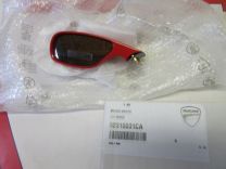 Ducati left hand mirror 748 916 996 998 red new 52310031CA